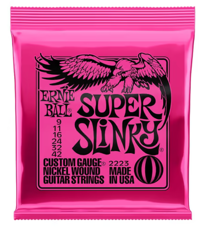 Cuerdas guitarra eléctrica Ernie Ball 09-42