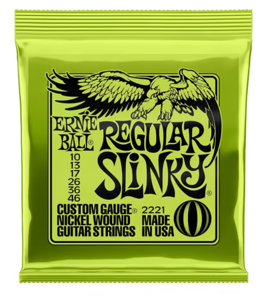 Cuerdas guitarra eléctrica Ernie Ball 10-46
