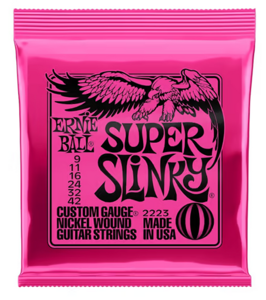 Cuerdas guitarra eléctrica Ernie Ball 09-42