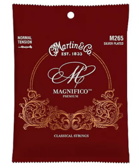 Cuerdas guitarra clásica Martin Magnifico Premium tensión media