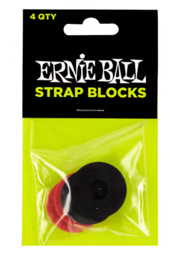 Ernie Ball strap blocks - Seguros para correa de instrumento