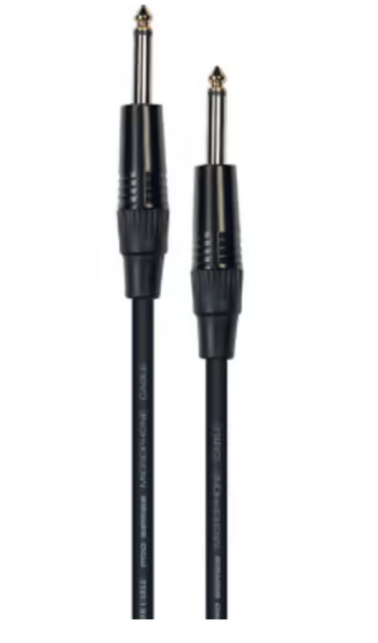Cable instrumento Yellow Cable 6 metros conector Neutrik jack mono