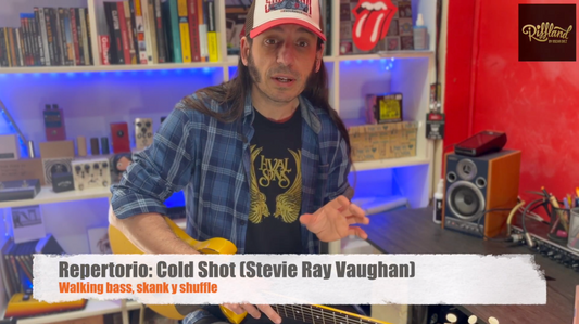 Repertorio: Cold Shot (Stevie Ray Vaughan). Shuffle, skank y walking bass