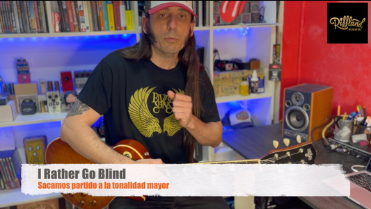 Repertorio: I Rather Go Blind. Solo al estilo Bonamassa. Sacando partido a la tonalidad mayor