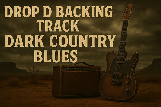 Drop D Backing Track - Dark Country Blues